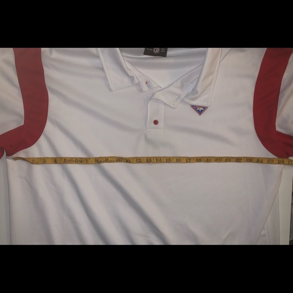 Phillies stitches button collar shirt graphic embroidery MLB - Picture 4 of 6